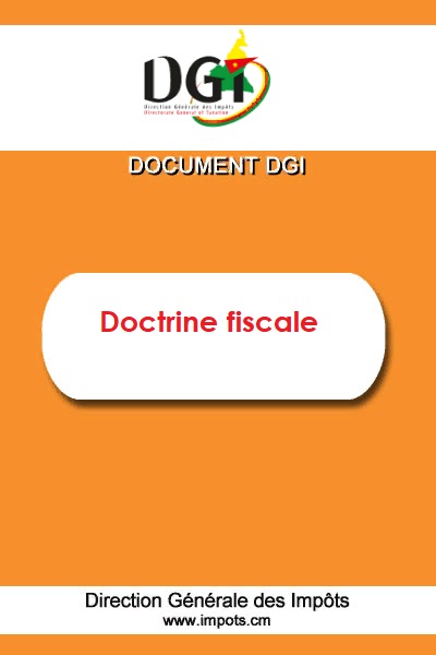 DGI_doctrine fiscale